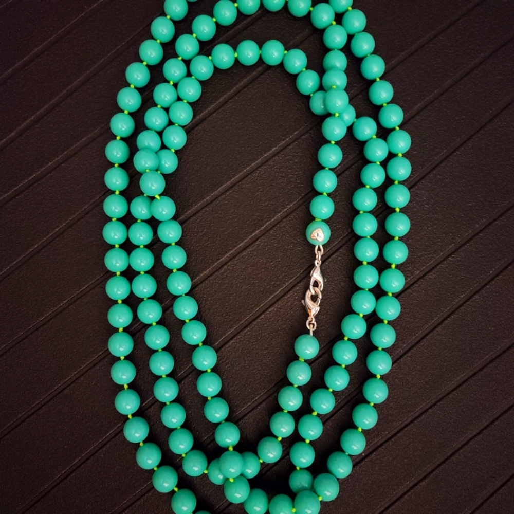 Stella & Dot La Coco Turquoise Bead Necklace